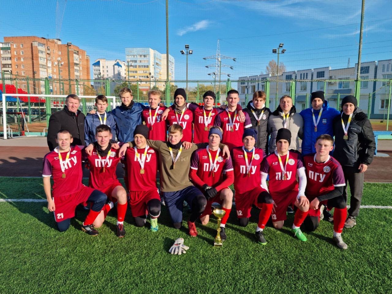 Футболисты ПГУ — сильнейшие на Универсиаде вузов Пензенской области